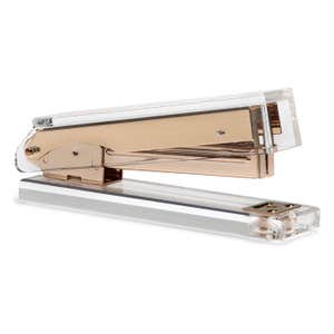 OfficeGoods Acrylic & Gold Stapler