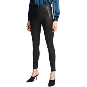 Veronica Beard Indy Leather Leggings