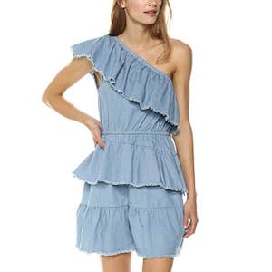 MinkPink One Shoulder Dress