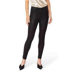 Habitual Coated Suede Leggings