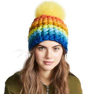 Mischa Lampert Stripe Beanie Hat