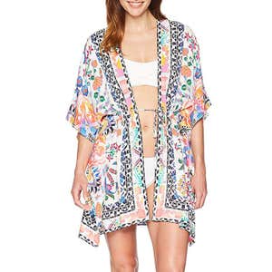 La Blanca Cover Up Kimono Dress