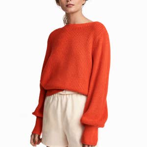 H&M Balloon Sleeve Sweater