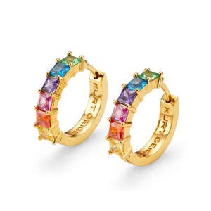 Kurt Geiger Crystal Huggie Hoops