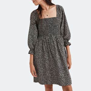 Madewell Long Sleeve Ladder Trim Retro Mini