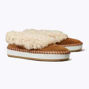 Tory Burch Shearling Slipper