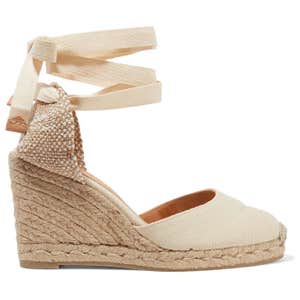 Castañer Carina Canvas Wedge Espadrilles