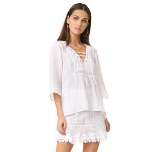 Jack by BB Dakota Geoff Lace Up Top