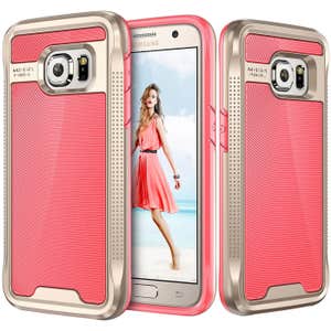 E LV Gold Trim Galaxy S7 Case