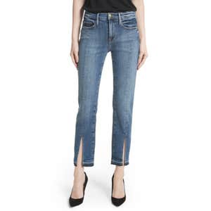Le Nouveau Split Hem Jeans: Sale $179.90, After Sale $269
