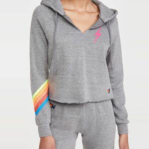 Aviator Nation Bolt Chevron Hoodie