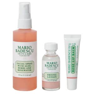 Mario Badescu Full Size Drying Lotion, Face Mist & Lip Balm Set