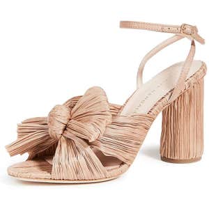 Loeffler Randall Camellia Knot Mule Strap Sandals