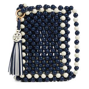 Tory Burch Wood Bead Mini Bag