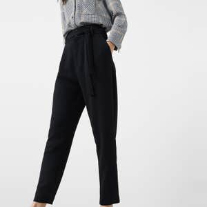 Mango Women's Bow Btrouers