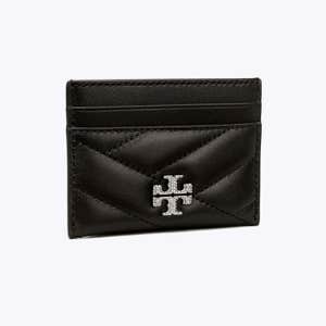 Tory Burch Kira Chevron Pavé Logo Card Case