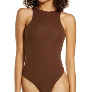 Skims Fits Everybody High Neck Bodysuit