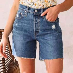Levi's Premium 501 Mid-Thigh Short