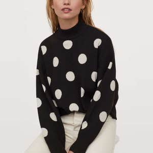 H&M Knit Mock-Turtleneck Sweater