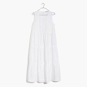 Madewell Cattail Tiered Dress