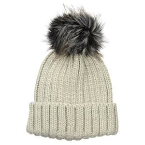 Genie by Eugenia Kim Women's Dani Beanie with Fur Pom