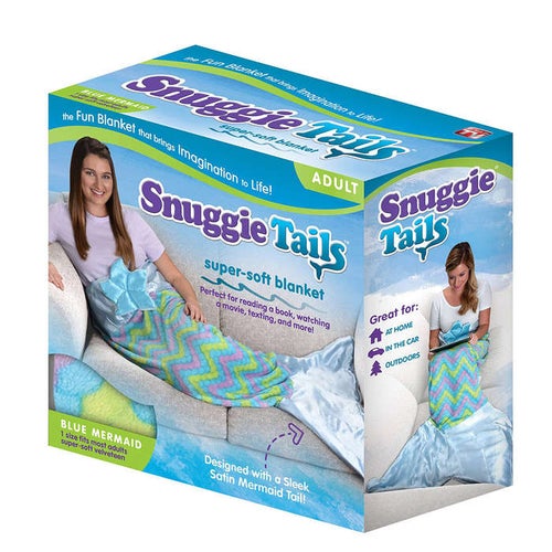 Snuggie Tails Mermaid Blanket For Adults