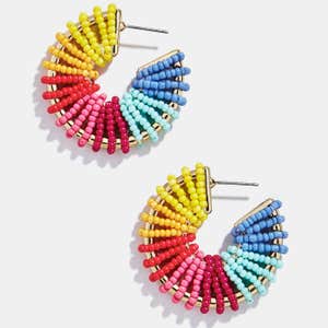 BaubleBar Giana Hoop Earrings