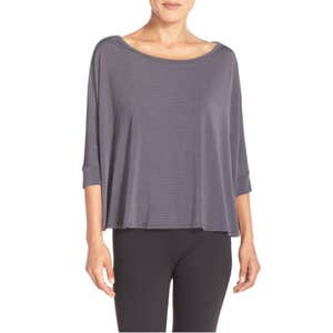 Beyond Yoga Stripe Crop Tee