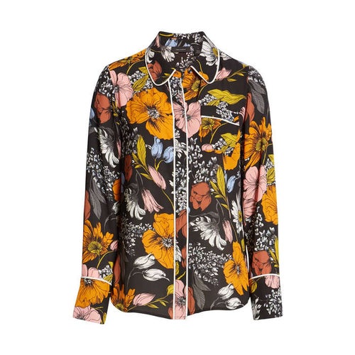 Hidden Placket Blouse