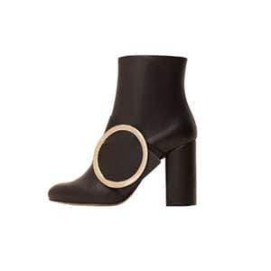 Mango Women's Buckle Ankle Boots