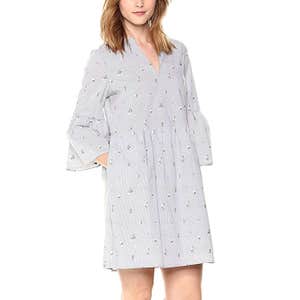 Cooper & Ella Pinstripe Suze Shirting Dress