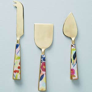 Anthropologie Sola Cheese Knives