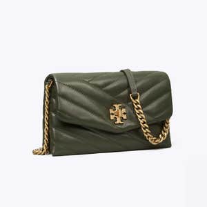 Tory Burch Kira Chevron Chain Wallet