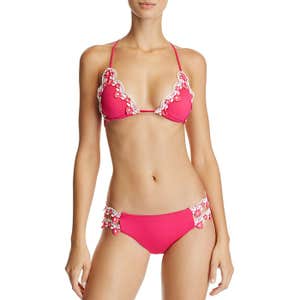 ISABELLA ROSE Trellis Triangle Bikini Top