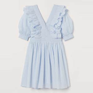 H&M Ruffle-trimmed Dress