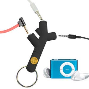 Qable Powerz Headphone Splitter