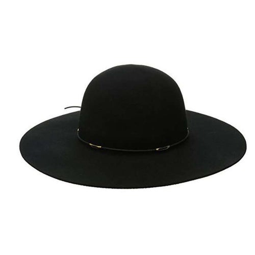 Scala Women's Felt Floppy Hat with Wax Trim Cord