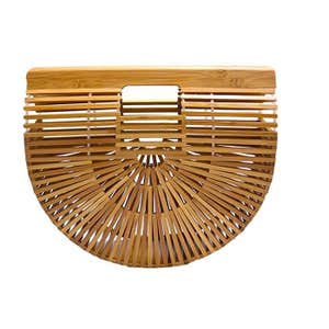 Miuco Bamboo Cage Handbag