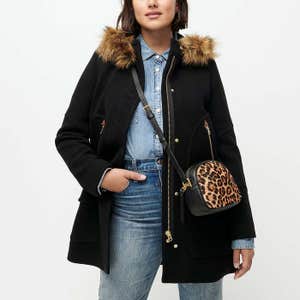 J.Crew Chateau Parka In Italian Stadium-Cloth Wool