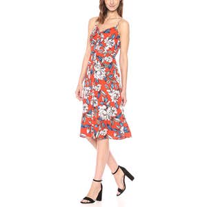 Ali & Jay Button Front Midi Dress
