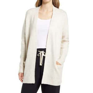 Caslon Open Front Cardigan