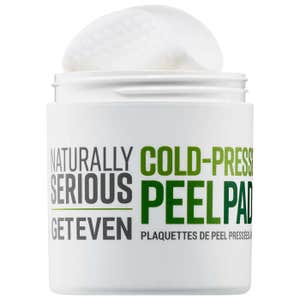 Naturally Serious Get Even Cold-Pressed Peel Pads