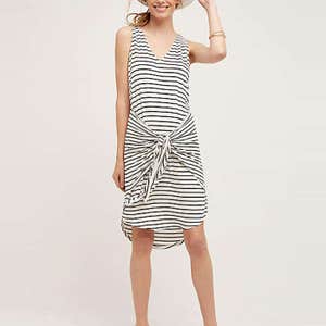 Dolan Tie-Front Tank Dress