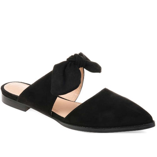 Brinley Co. Bow Accent Slip-on Flat