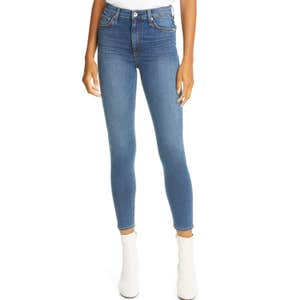 Rag & Bone Nina High Waist Ankle Skinny Jeans