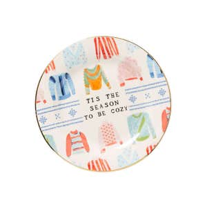 Anthropologie Mr. Boddington Merry Dessert Plate