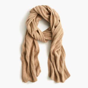 J.Crew Ribbed Scarf In Everyday Cashmere