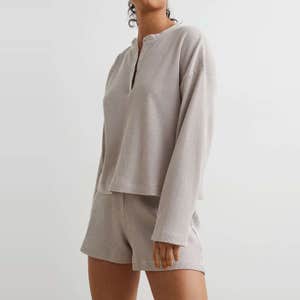 H&M Waffled Jersey Pajamas