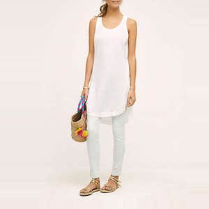 Anthropologie Sliced Tunic Dress