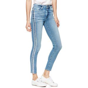 Paige Transcend Vintage Hoxton High Waist Ankle Skinny Jeans